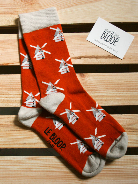 Chaussettes à Motifs de Moulins