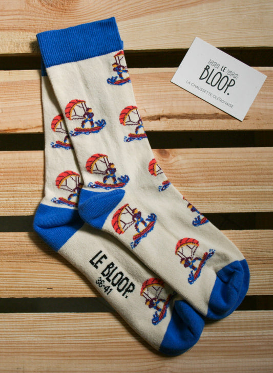 Chaussettes à Motifs de Kitesurf