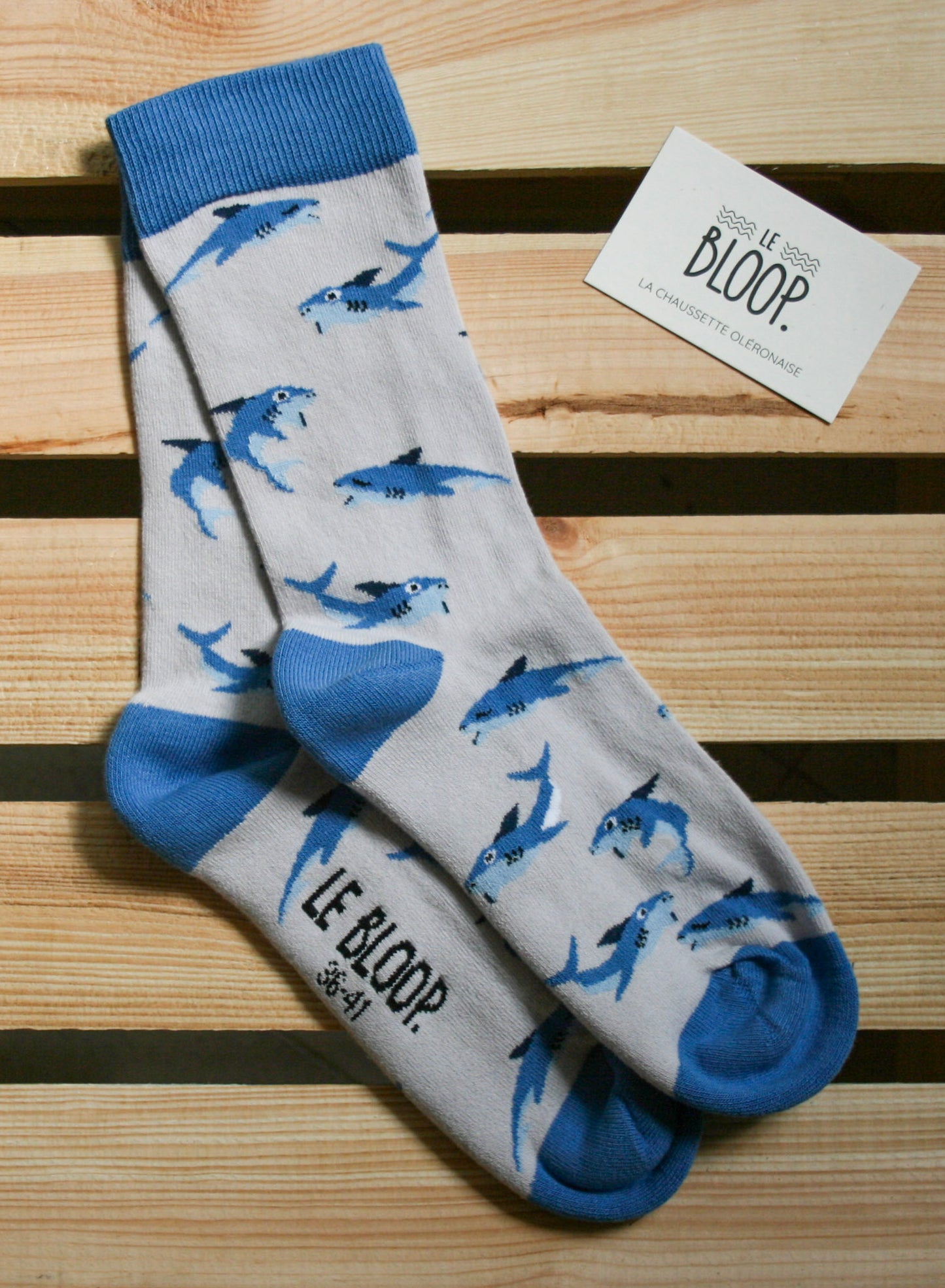 Chaussettes à Motifs de Requins
