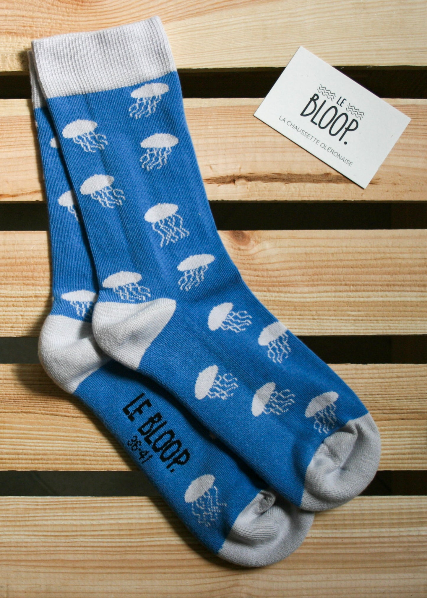 Chaussettes à Motifs de Méduses
