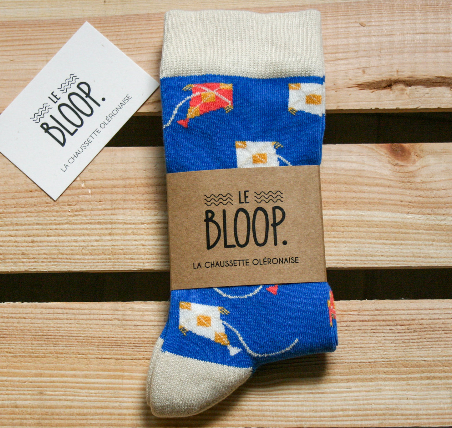 Chaussettes à Motifs de Cerf-Volant