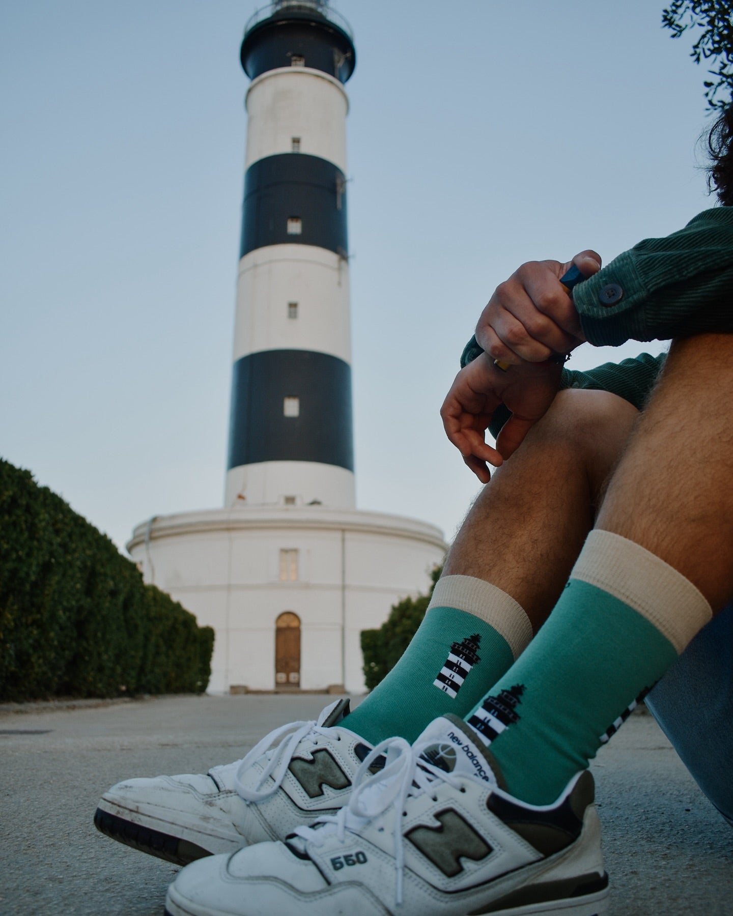 Chaussettes à Motifs de Phares