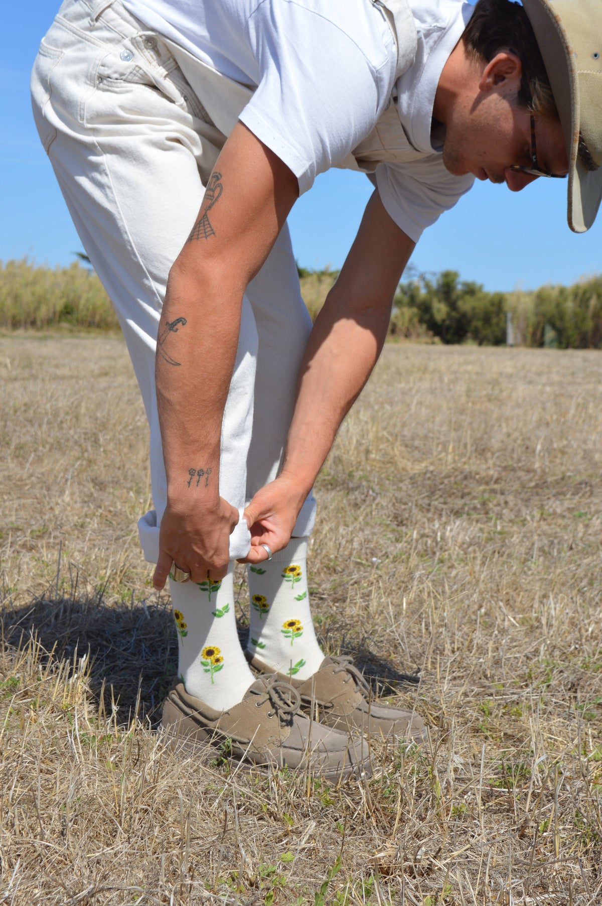 Chaussettes à motifs de Tournesols