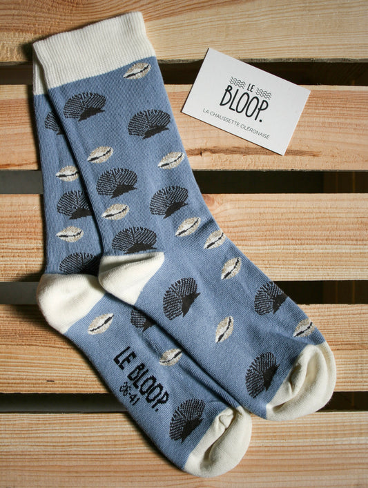 Chaussettes à Motifs Coquillages