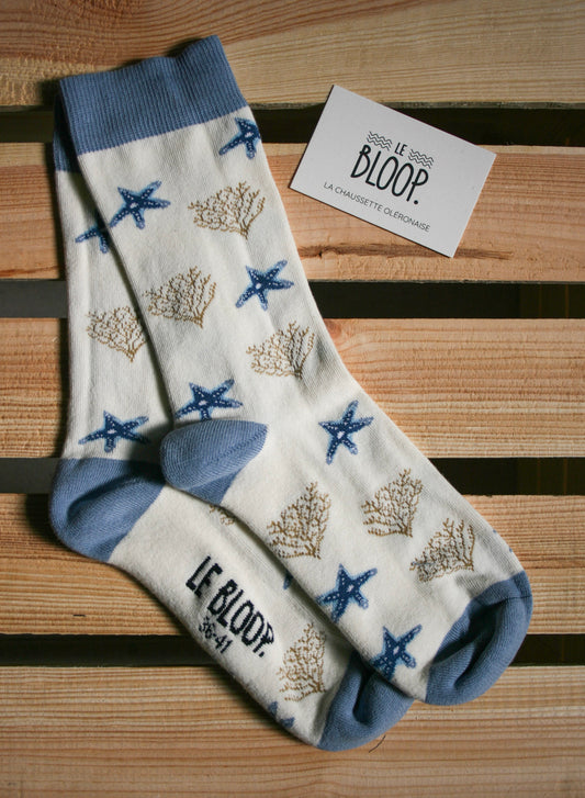 Chaussettes à Motifs d’Étoile de Mer.