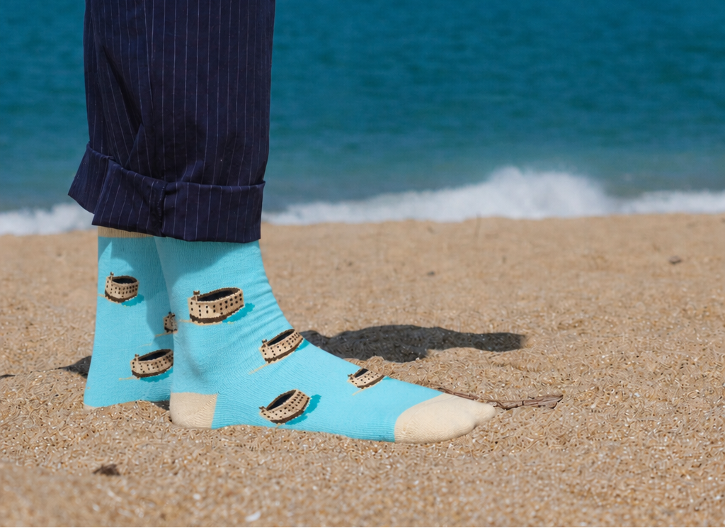 Chaussettes à motifs de Fort Boyard