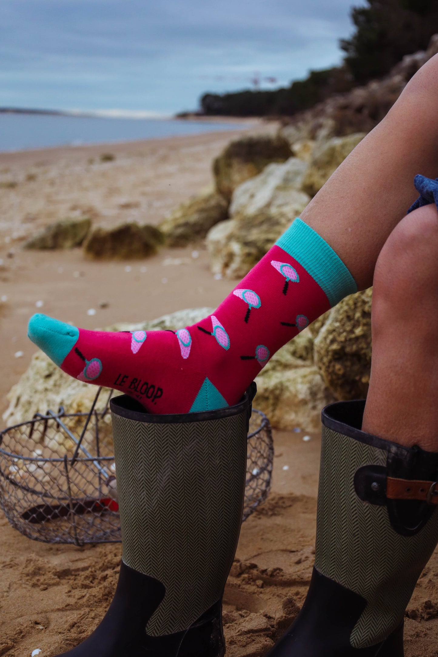 Chaussettes à Motifs d’Épuisettes
