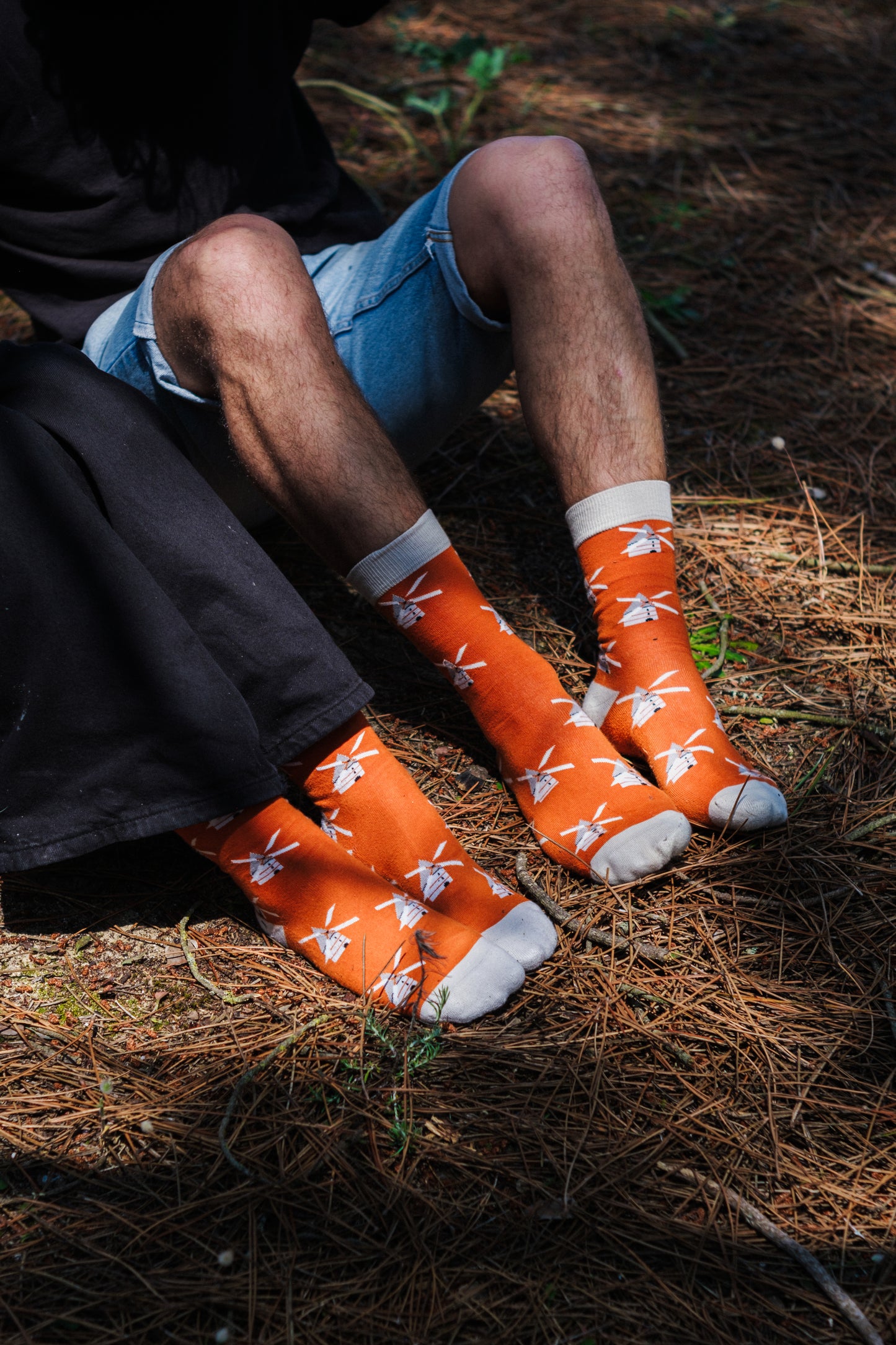 Chaussettes à Motifs de Moulins