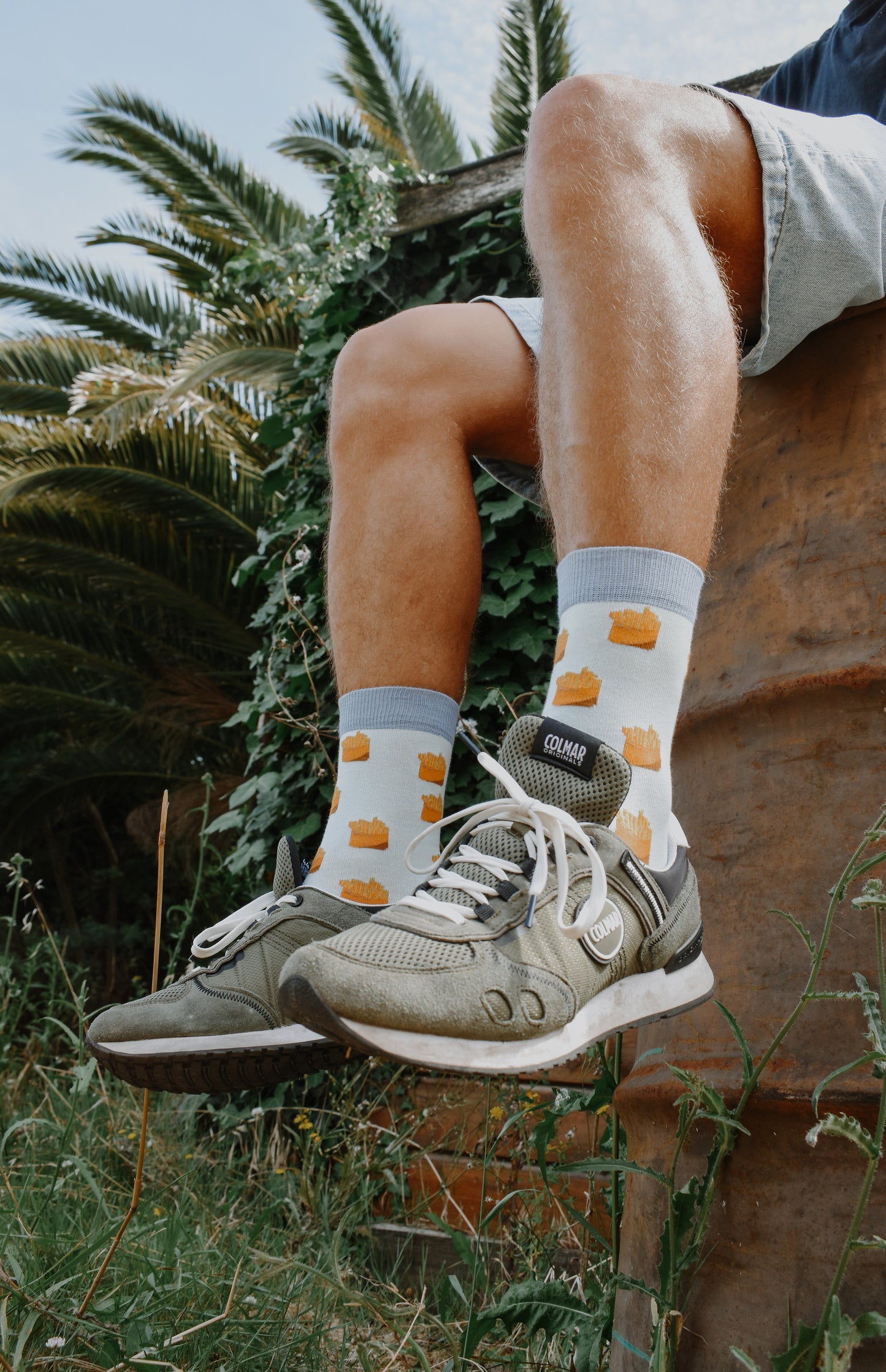 Chaussettes à Motifs de Frites