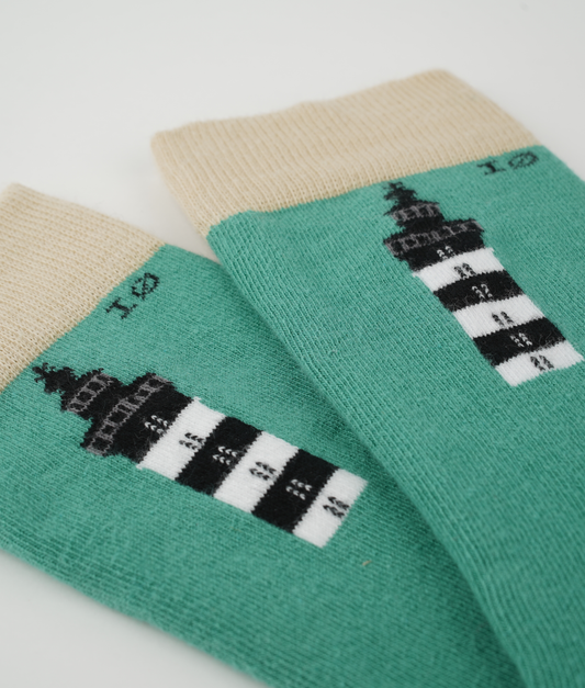Chaussettes à Motifs de Phares