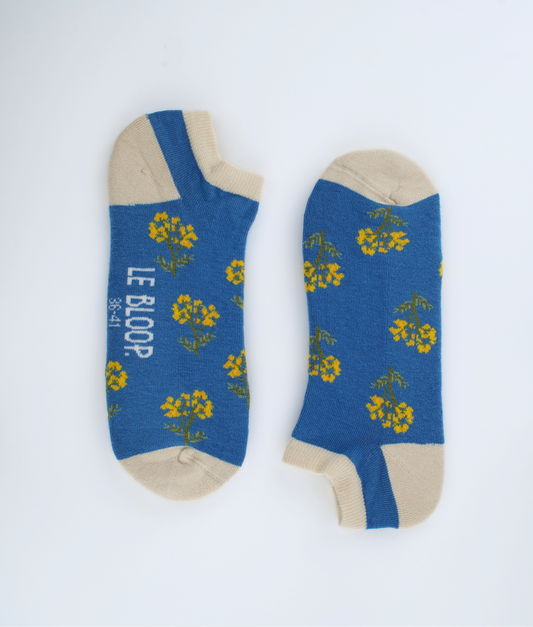 Socquettes à motifs de Fleurs d’ Immortelles