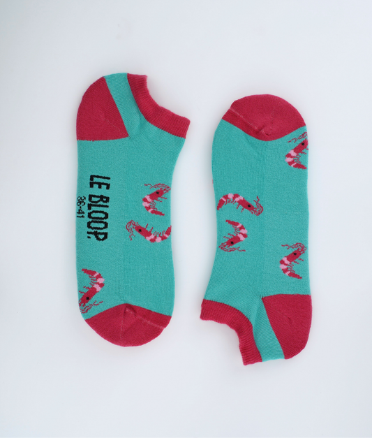 Socquettes à motifs de Crevettes
