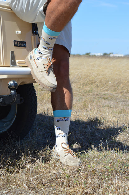 Chaussettes à motifs de Voitures de Plage