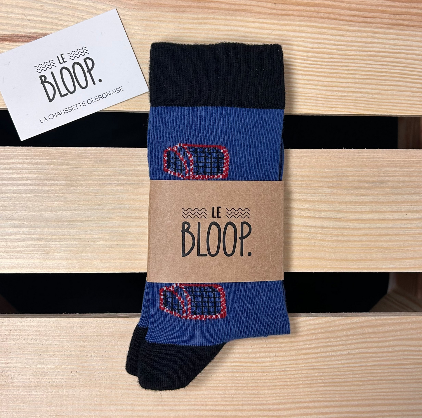 Chaussettes à motifs de Casiers à Crabe