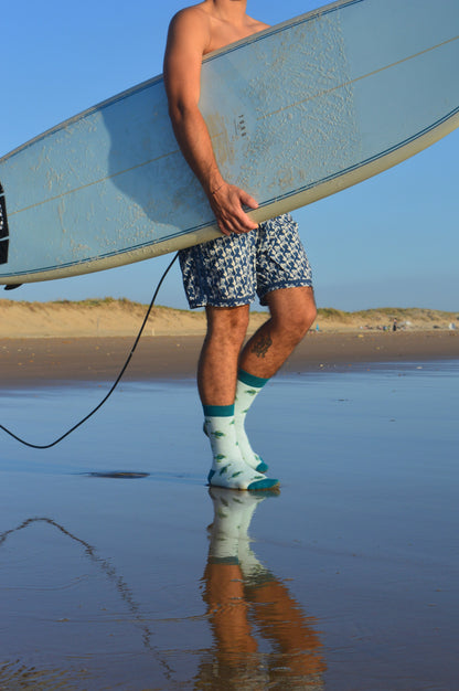 Chaussettes à Motifs de Baleines