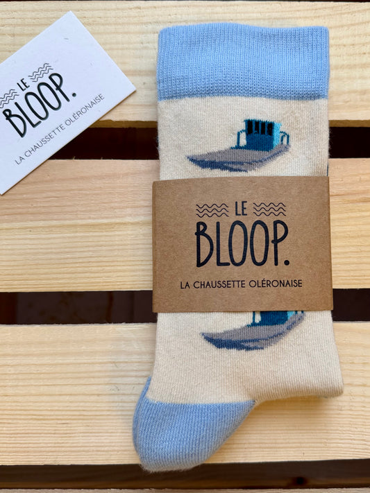 Chaussettes à Motifs de Chaland Ostréicole