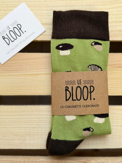 Chaussettes à Motifs de Champignon