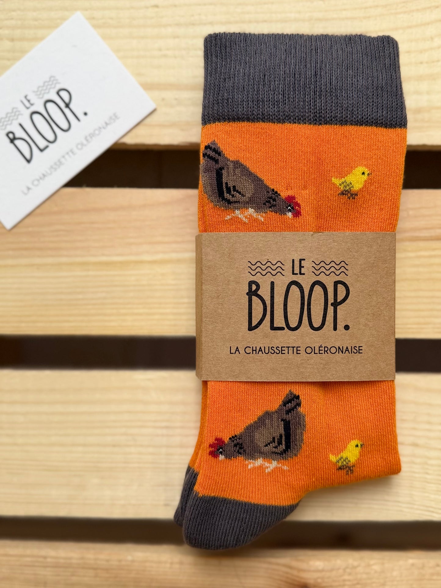 Chaussettes à Motifs de Poules