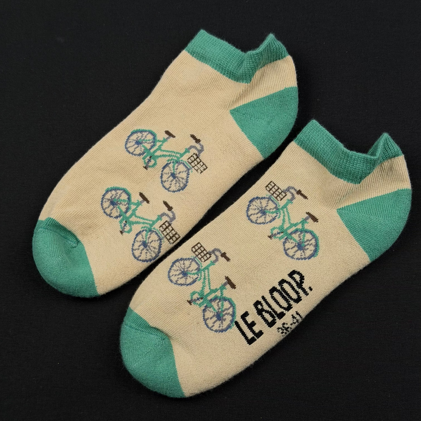Socquettes à motifs de Vélos