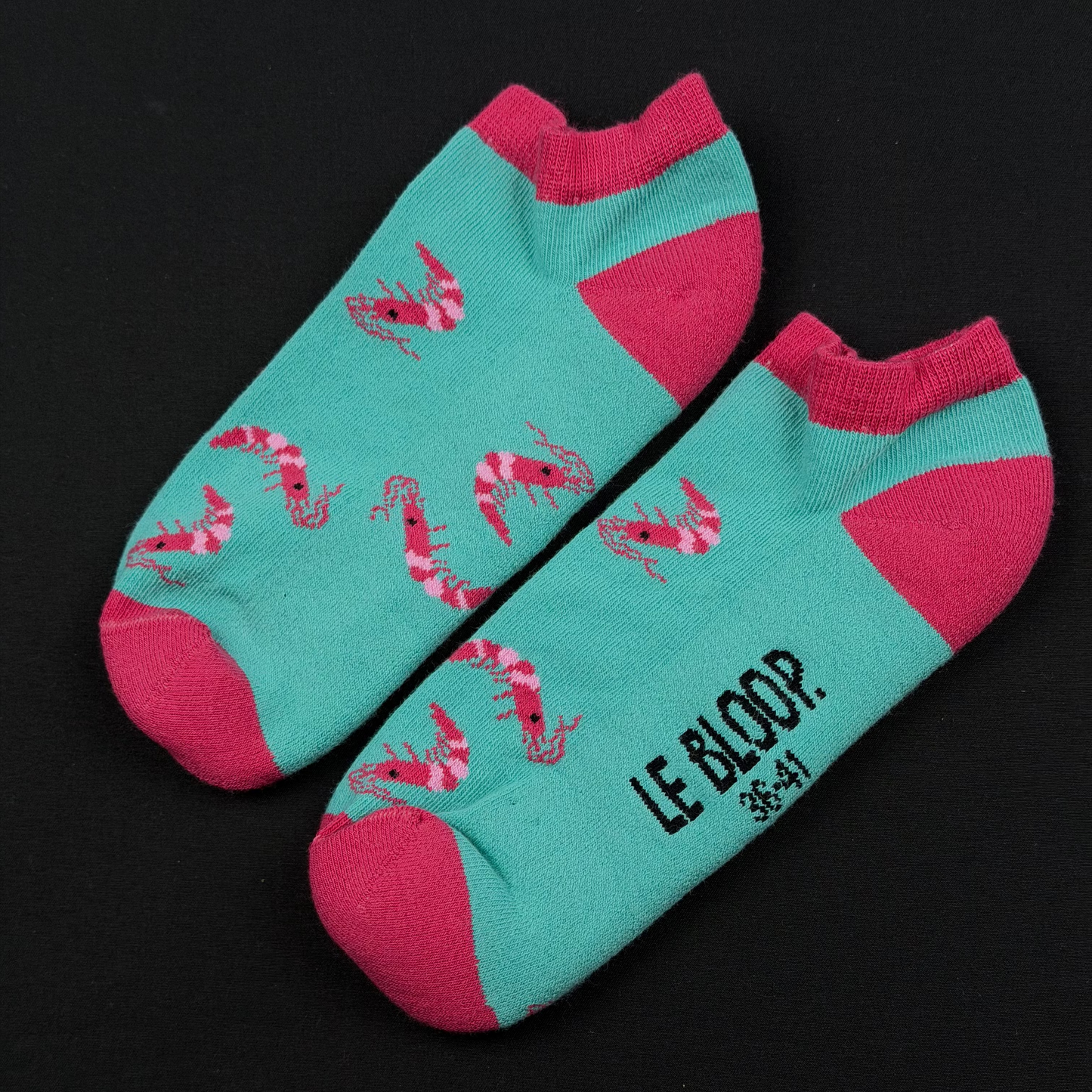Socquettes à motifs de Crevettes