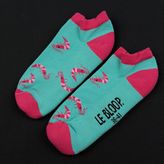 Socquettes à motifs de Crevettes