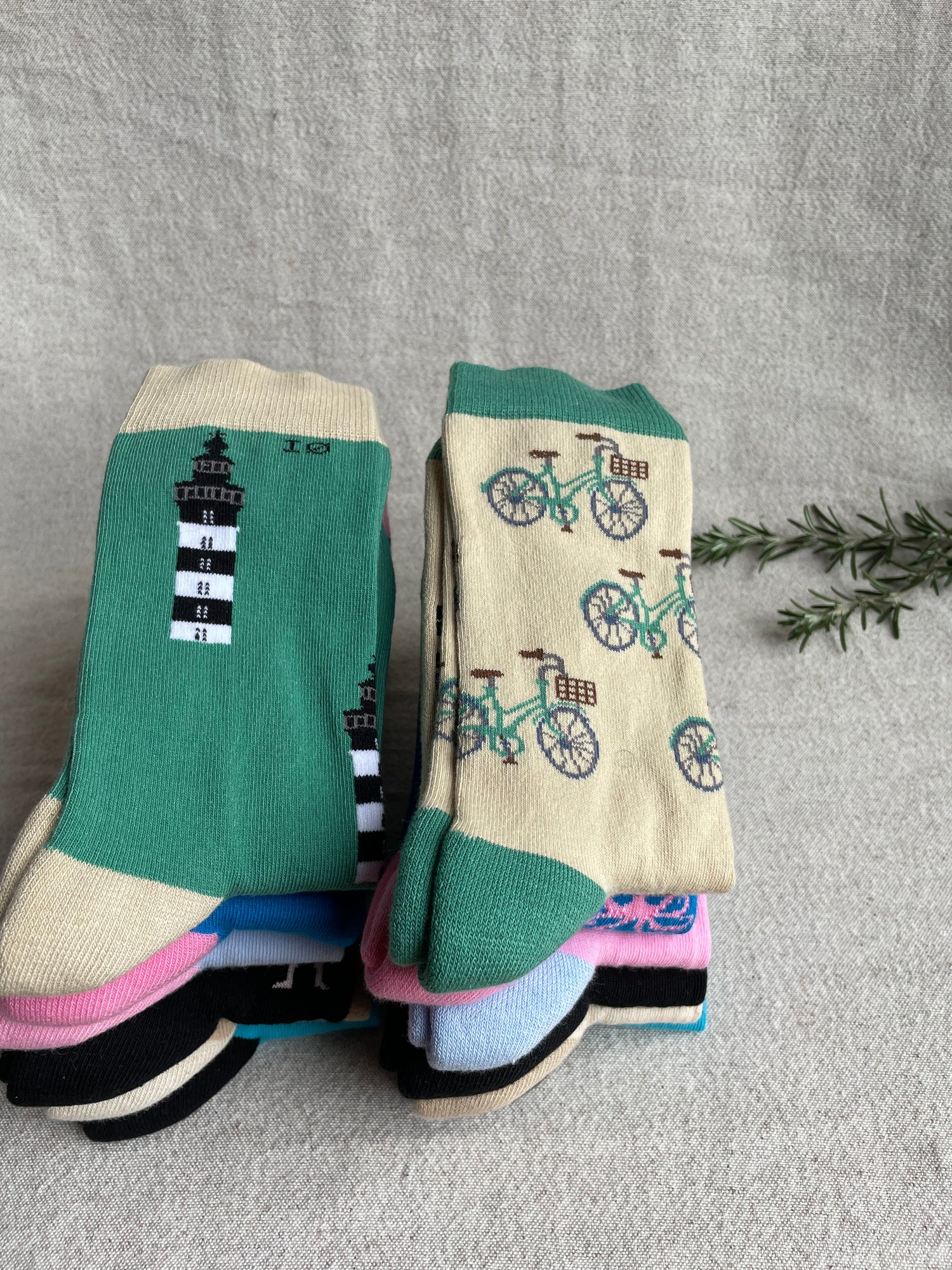 Chaussettes à motifs