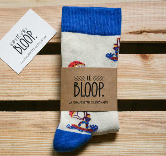 Chaussettes à Motifs de Kitesurf