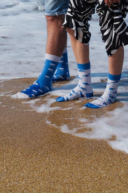 Chaussettes à Motifs de Requins