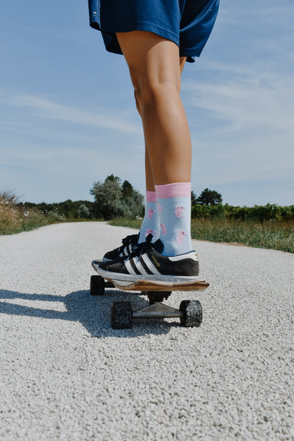 Chaussettes à Motifs d'Hippocampes