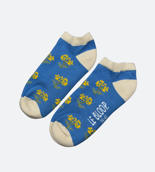 Socquettes à motifs de Fleurs d’ Immortelles