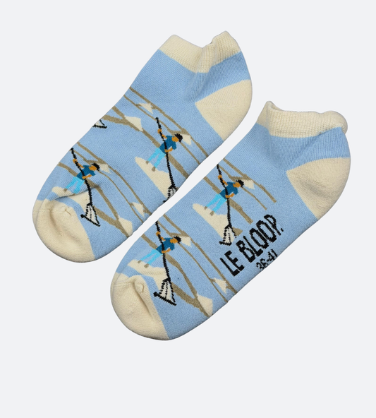 Socquettes à motifs de Sauniers