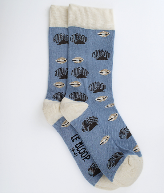 Chaussettes à Motifs Coquillages
