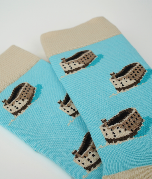Chaussettes à motifs de Fort Boyard