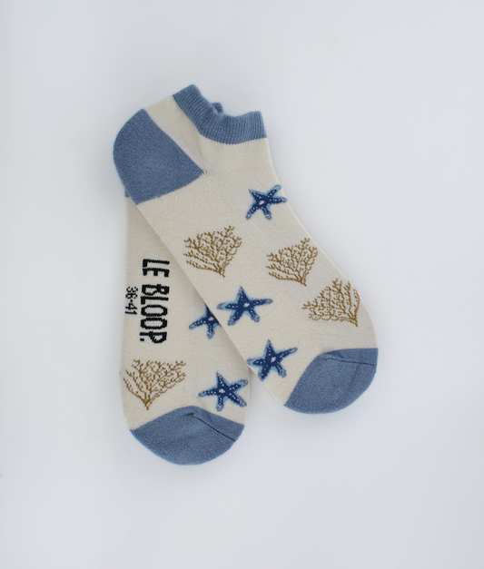Socquettes à motifs d’ Étoiles de Mer