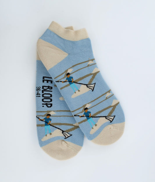 Socquettes à motifs de Sauniers